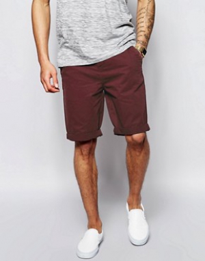 ASOS Chino Shorts In Longer Length