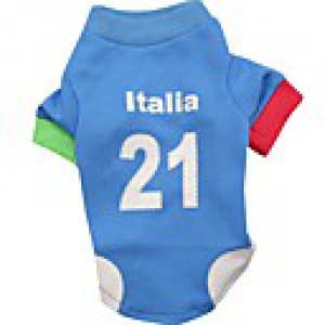 Dog / Cat Shirt / T-Shirt Blue Summer Sport