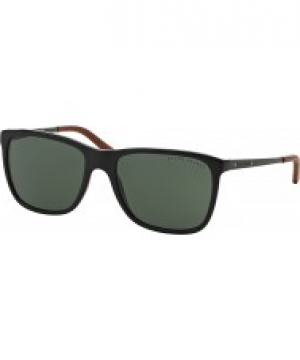Ralph Lauren RL8133Q 57 Automotive Black 500171 Sunglasses