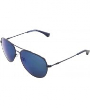 Emporio Armani EA2010 57 Modern Matte Blue Mirror 305696 Sunglasses