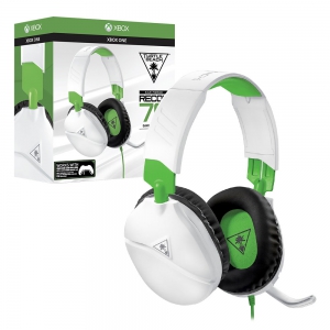 Turtle Beach Recon 70X Gaming Headset for Xbox One, PS4, Nintendo Switch, PC, White/Green