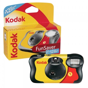 Kodak Fun Saver Disposable Single Use Camera with Flash - 39 Pictures / Exposures