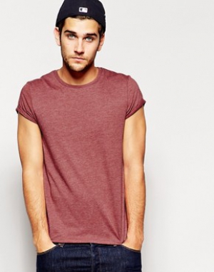 ASOS T-Shirt With Crew Neck And Roll Sleeve