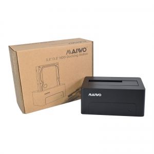 MAIWO USB 3.0 to SATA 2.5''&3.5'' HDD/SSD Single Bay Hard Drive Docking Station