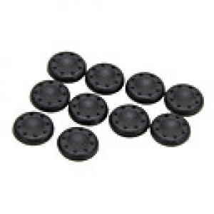 10 Pieces Thumbstick Joystick Cover Grips Cps Skin for Ps3 Ps4 XBOX 360(Black)