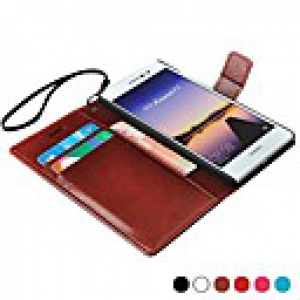 Luxury Wallet Style PU Leather Case for Huawei Ascend P7 Phone Covers with Stand  Card Holders