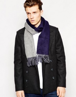 Reiss Eaton Double Side Scarf