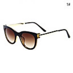 Unisex UV400 Metal Round Shape Full Frame Sunglasses(UV Protection)