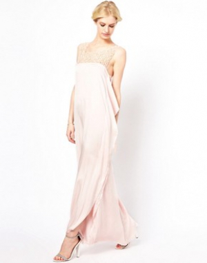 Kore by Sophia Kokosalaki Full Length Halter Dress