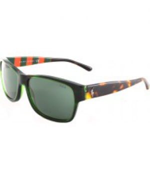 Polo Ralph Lauren PH4083 57 Transparent Green 544271 Sunglasses