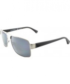 Emporio Armani EA2002 57 Essential Leisure Gunmetal 301081 Polarized Sunglasses