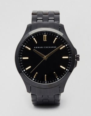 Armani Exchange Black Stainless Steel Watch AX2144