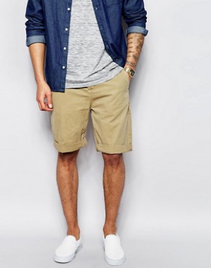 ASOS Chino Shorts In Longer Length