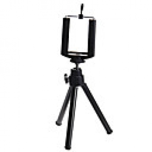 Black Adjustable Tripod for Cellphone