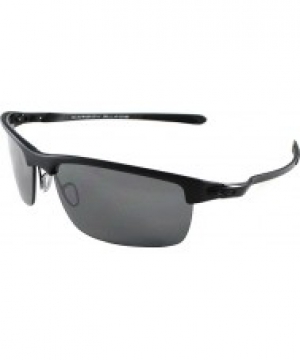 Oakley OO9174-03 Carbon Blade Matte Carbon - Black Iridium Polarized Sunglasses