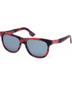 Diesel DL0076 Red Print Sunglasses