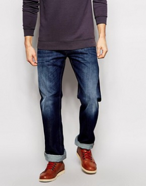 Diesel Jeans Larkee 823G Straight Fit Mid Wash