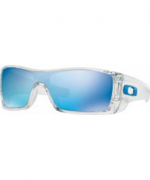 Oakley OO9101-07 Batwolf Clear - Ice Iridium Sunglasses