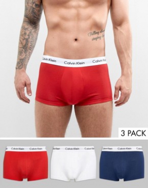 Calvin Klein 3 Pack Trunks Low Rise