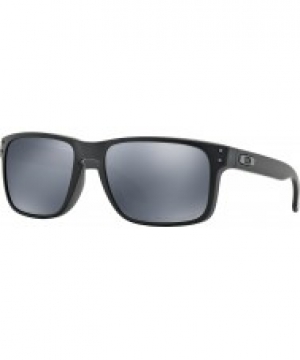 Oakley OO9102-62 Holbrook Matte Black - Black Iridium Polarized Sunglasses