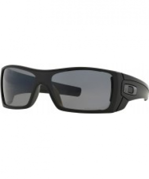 Oakley OO9101-04 Batwolf Matte Black - Grey Polarized Sunglasses