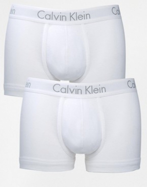 Calvin Klein 2 Pack White Trunks