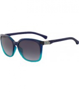 Calvin Klein Jeans Ladies CKJ736S Blue Two Tone Gradient Sunglasses
