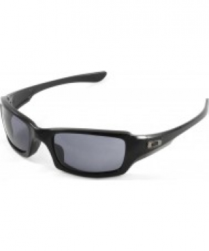 Oakley OO9238-04 Fives Squared Polished Black - Grey Sunglasses