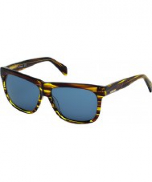 Diesel DL0100 Brown Stripe Sunglasses